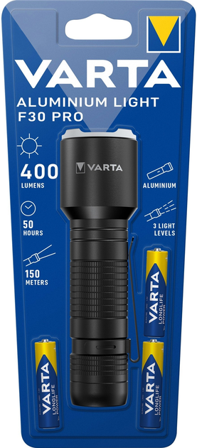 Latarka Varta F30 Pro (4008496056453) - obraz 1