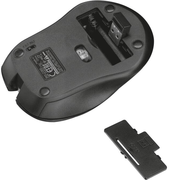 Mysz Trust Mydo Silent Wireless czarna (TR21869) - obraz 4