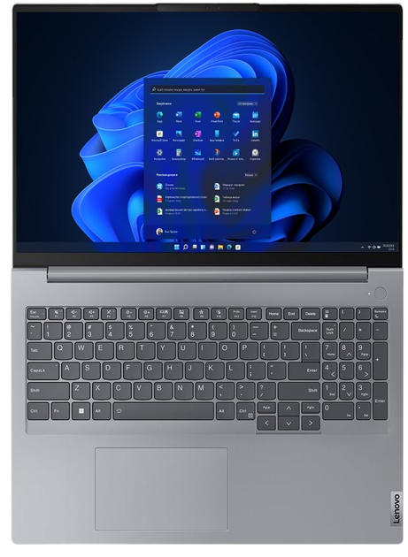 Laptop Lenovo ThinkBook 16 G6 IRL (21KH0077PB) Arctic Grey - obraz 4