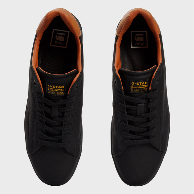 Sneakersy męskie do kostki G-Star Raw Cadet Bo Ctr 2142-002502 44 Czarne (8717562550042) - obraz 4