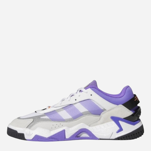 Чоловічі кросівки для баскетболу adidas GX0775 39.5 24.5 см Фіолетовий/Білий (4065418110068) - зображення 3