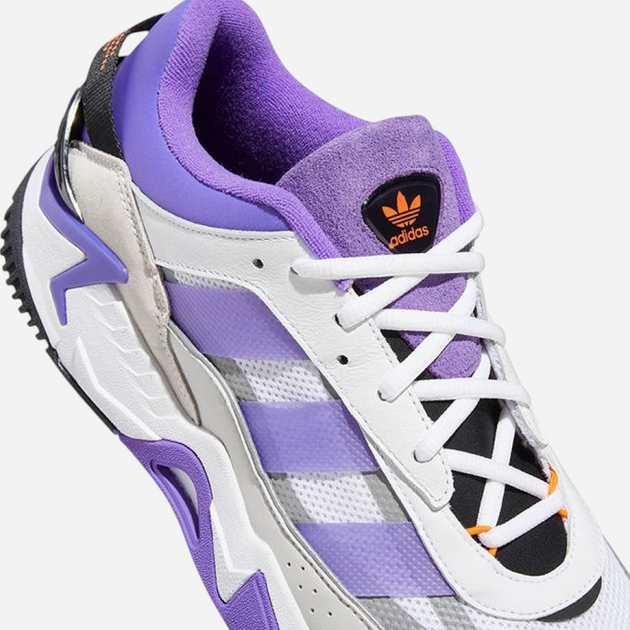 Чоловічі кросівки для баскетболу adidas GX0775 39.5 24.5 см Фіолетовий/Білий (4065418110068) - зображення 6