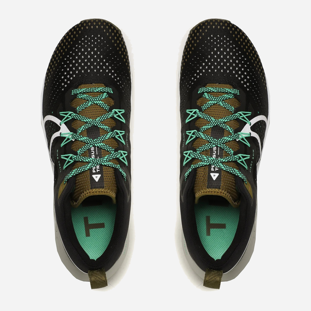 Чоловічі кросівки для бігу Nike React Pegasus Trail 4 DJ6158-006 44 (10US) 28 см Чорні (196604427951) - зображення 4
