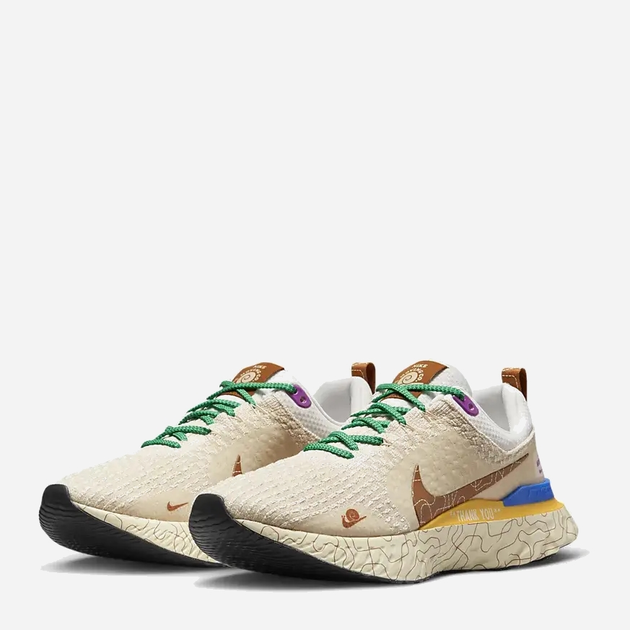 Чоловічі кросівки Nike React Infinity Run Fk 3 Prm DZ3025-001 41 (8US) 26 см Бежеві (196153298804) - зображення 4