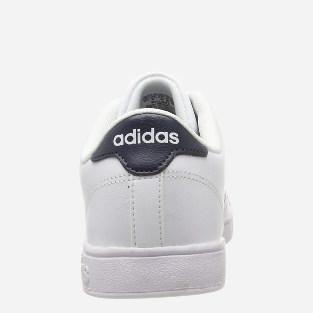 Sneakersy męskie skórzane do kostki adidas Baseline AW4618 46.5 (UK 11.5) Białe (4056565993390) - obraz 6