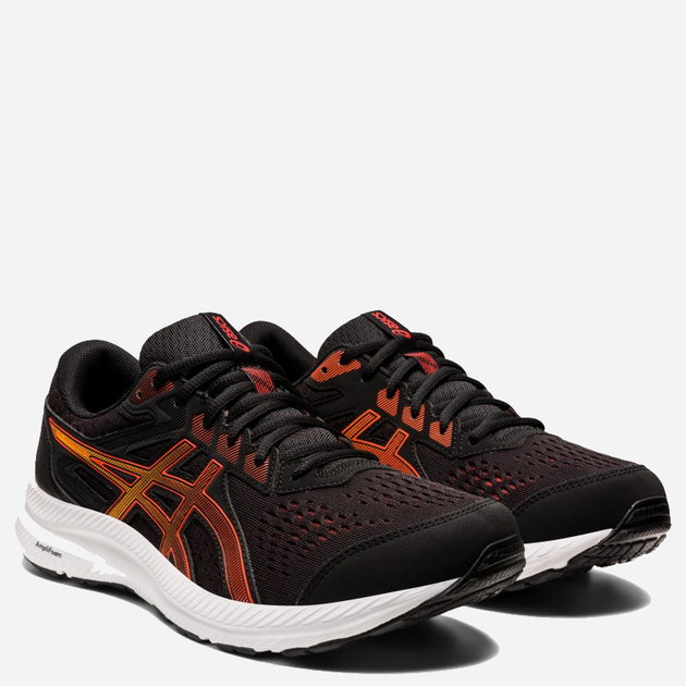 Чоловічі кросівки для бігу ASICS Gel-Contend 8 1011B492-004 45 (11US) 28.5 см Чорний/Червоний (4550455595744) - зображення 2