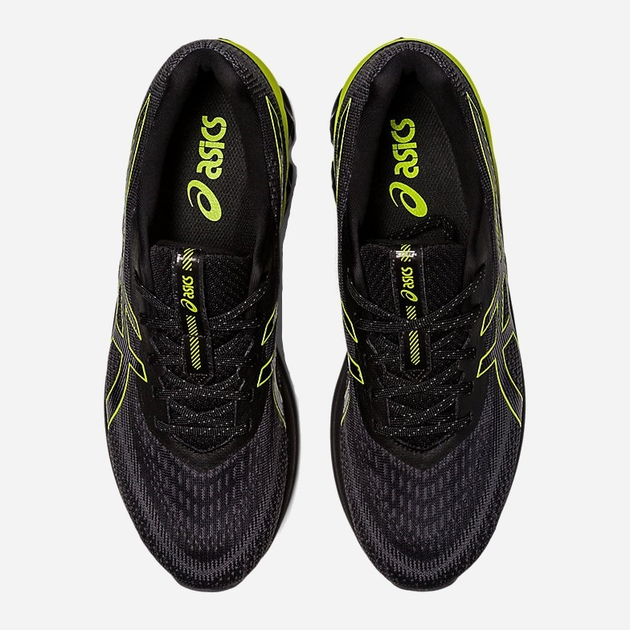 Чоловічі кросівки ASICS Gel-Quantum 180 VII 1201A631-009 42 26.5 см Чорний/Лаймовий (4550456199545) - зображення 4