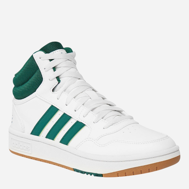 Чоловічі черевики високі adidas Hoops 3.0 Mid IG5570 46 (UK 11) Білі (4066756001100) - зображення 2