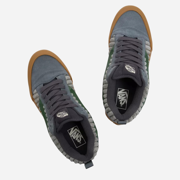 Чоловічі кеди низькі Vans Knu Skool VN0009QCDGR 40.5 Сірі (196575273410) - зображення 5