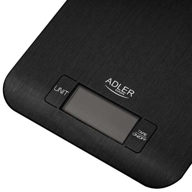 Waga kuchenna Adler AD 3183 Czarna (5905575906205) - obraz 4
