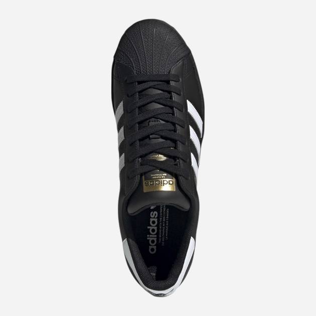 Чоловічі кеди низькі adidas Originals Superstar EG4959 44 (UK 9.5) Чорні (4062051419107) - зображення 5