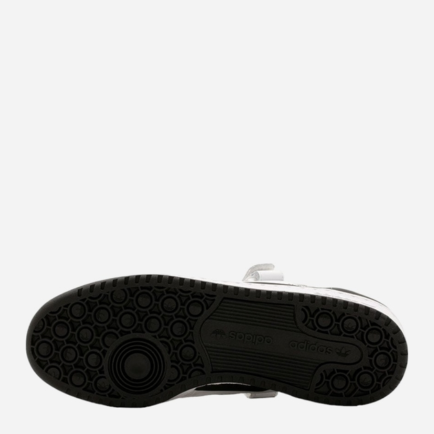 Чоловічі кеди низькі adidas Forum Low FY7757 42 Чорний/Білий (4064037254306) - зображення 5
