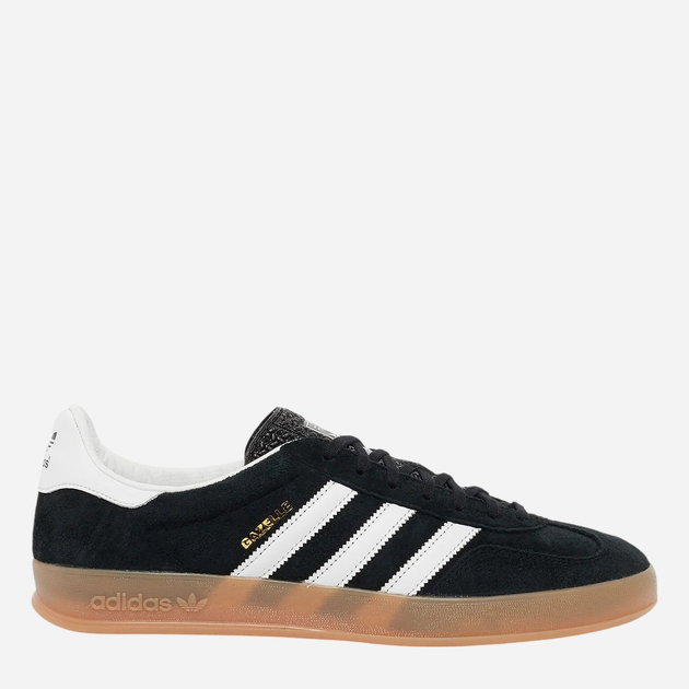 Чоловічі кеди низькі adidas Originals Gazelle Indoor H06259 43.5 Чорні (4066746178263) - зображення 1