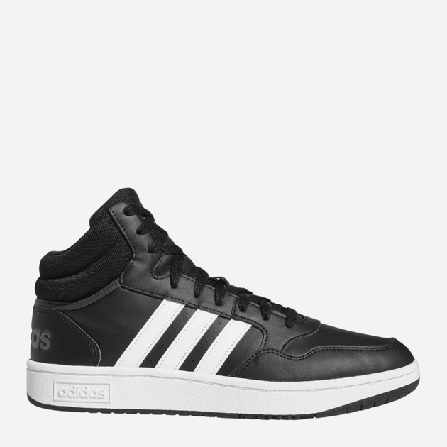 Trzewiki męskie adidas Hoops 3.0 Mid GW3020 47.5 Czarne (4065418428460) - obraz 1