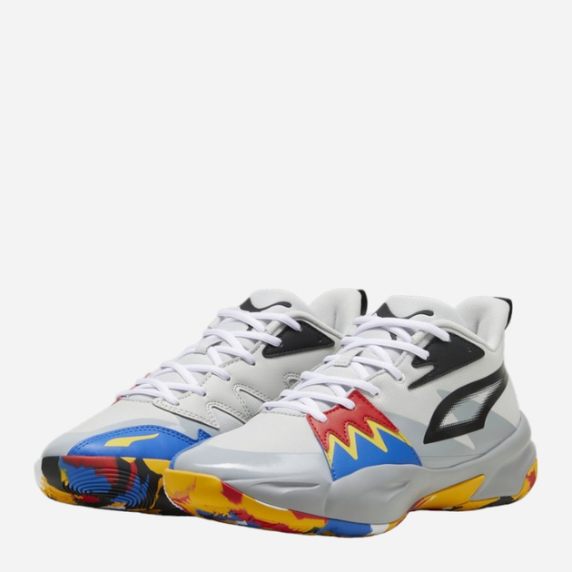 Buty do koszykówki męskie Puma Genetics 309691-02 46 Szare (4099686061982) - obraz 5