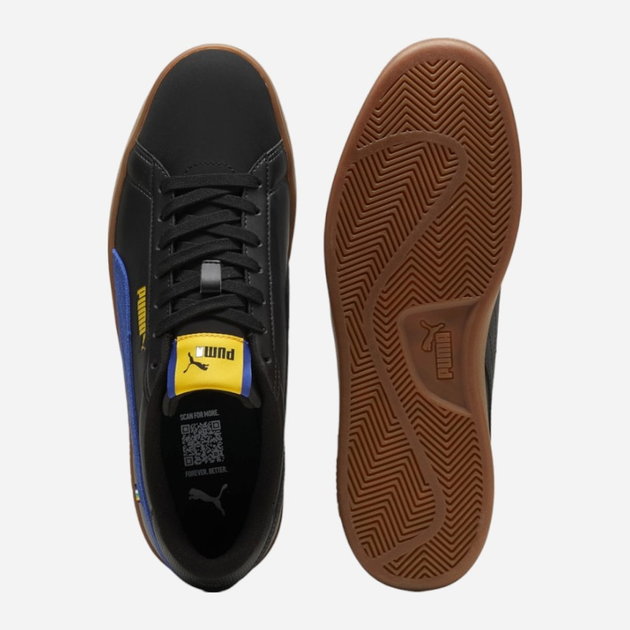 Чоловічі кеди низькі Puma Smash 3.0 Football24 396147-02 40.5 (7UK) Чорні (4099686089771) - зображення 4