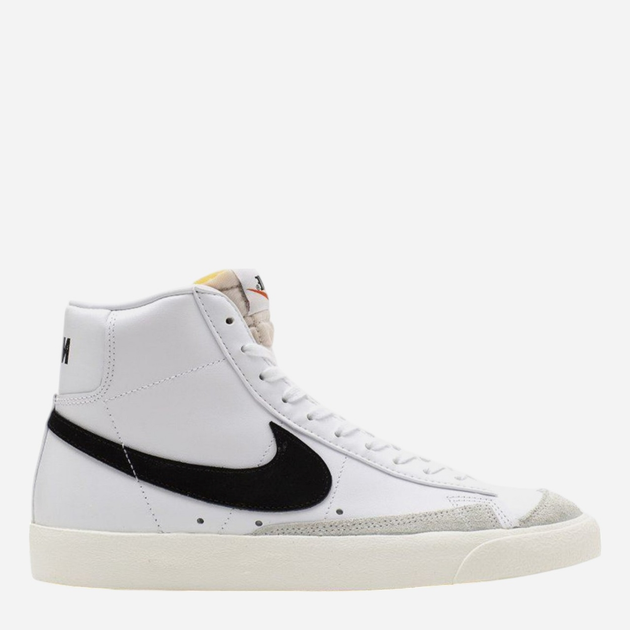 Sneakersy męskie skórzane Nike Blazer Mid '77 Vintage BQ6806-100 42 Białe (192499280251) - obraz 1