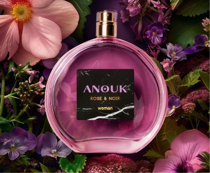 Подарунковий набір для жінок Anouk Rose & Noir Туалетна вода 100 мл + Гель для ванни 100 мл + Лосьйон для тіла 75 мл (8414135024046) - зображення 4