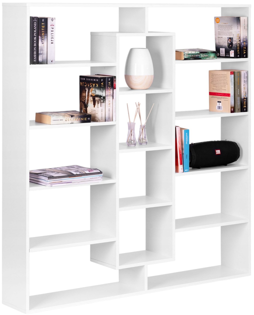 Regał ModernHome by Multistore 14 półek biały (CWYJ-400) - obraz 5