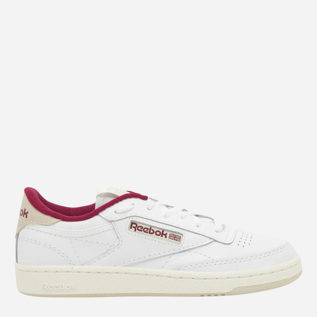 Sneakersy męskie skórzane Reebok Club C 85 100032972 42.5 Białe (4066756678128) - obraz 1