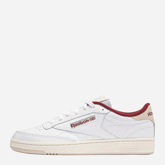 Sneakersy męskie skórzane Reebok Club C 85 100032972 45 Białe (4066756678197) - obraz 4