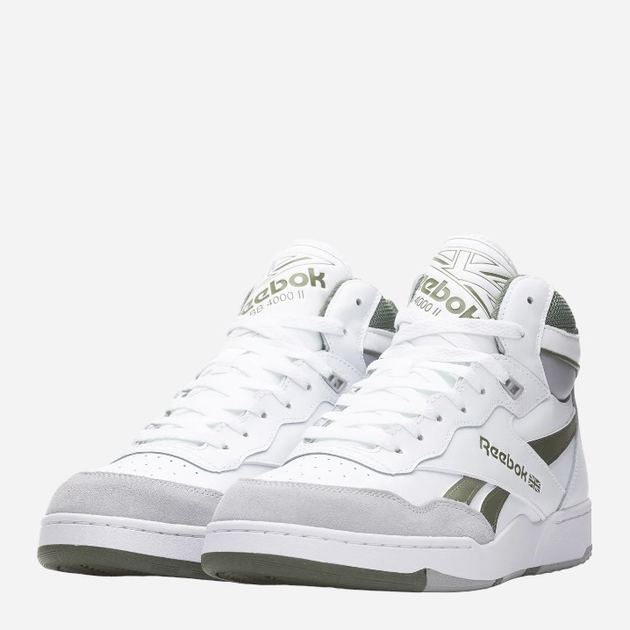 Sneakersy męskie za kostkę Reebok BB 4000 II Mid 100032748 43 Białe (4066755122776) - obraz 2
