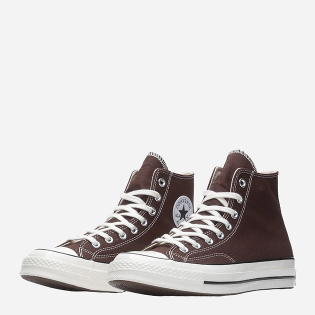 Чоловічі кеди високі Converse Chuck 70 Vintage Canvas A08137C 42 Коричневі (194434700855) - зображення 2