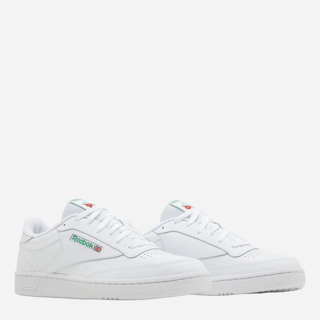 Sneakersy męskie do kostki Reebok Club C 85 100000155 42.5 Białe (4056561016512) - obraz 2