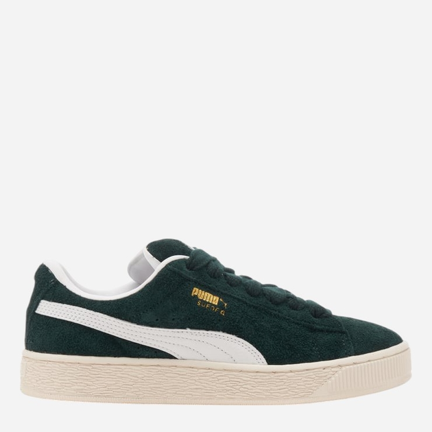 Чоловічі кеди низькі Puma Suede XL Hairy 39724102 39 Темно-зелені (4099685848591) - зображення 1