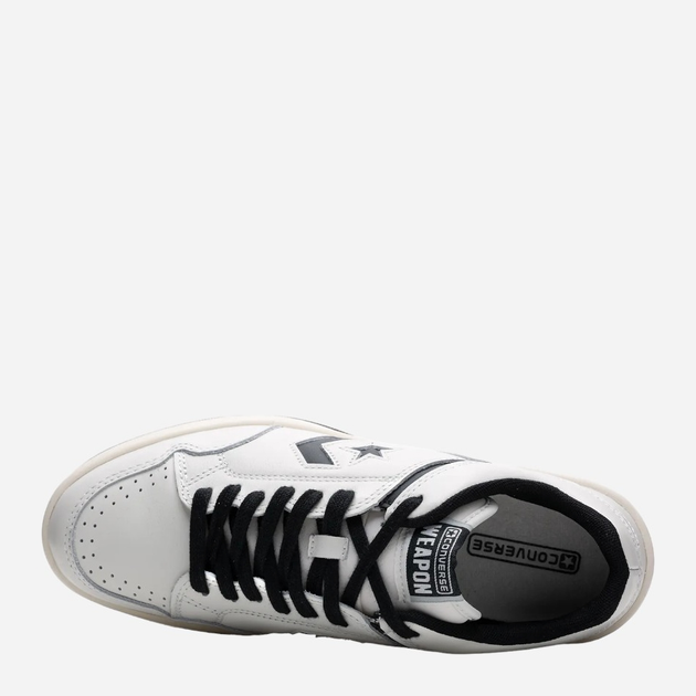Tenisówki męskie skórzane Converse x Old Money Weapon Low OX A07239C 44.5 Białe (194434689921) - obraz 5