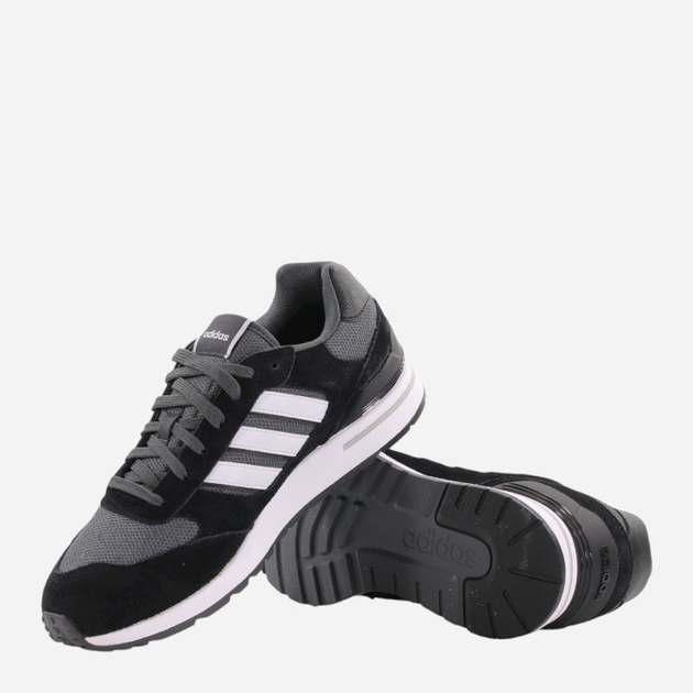 Чоловічі кросівки adidas Run 80S GV7302 45.5 Чорні (4064047144031) - зображення 3