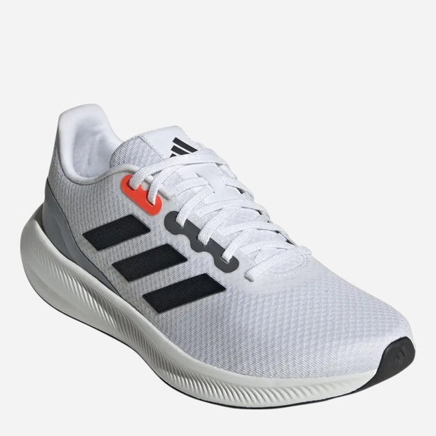 Чоловічі кросівки для бігу adidas Runfalcon 3.0 Wide HP6650 47.5 Білі (4066748191499) - зображення 2