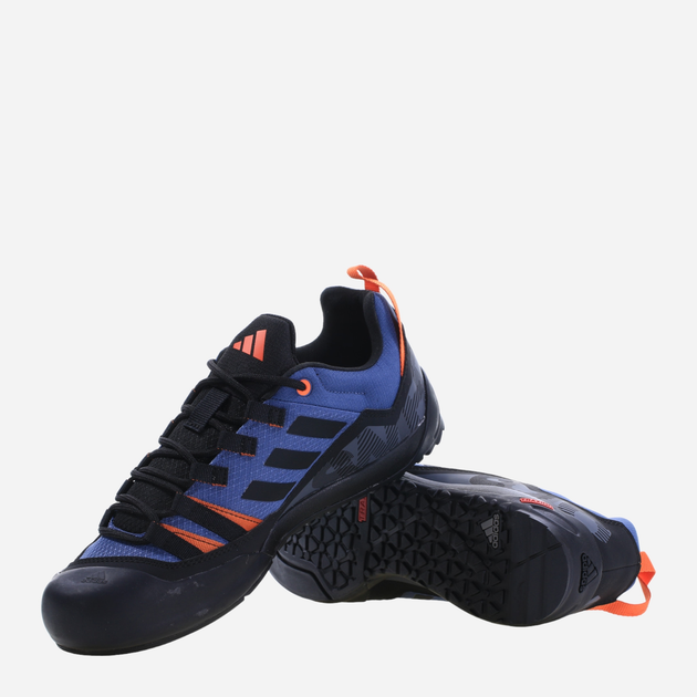 Чоловічі кросівки для туризму adidas Terrex Swift Solo 2 IE6903 44.5 Синій/Чорний (4066746372920) - зображення 5