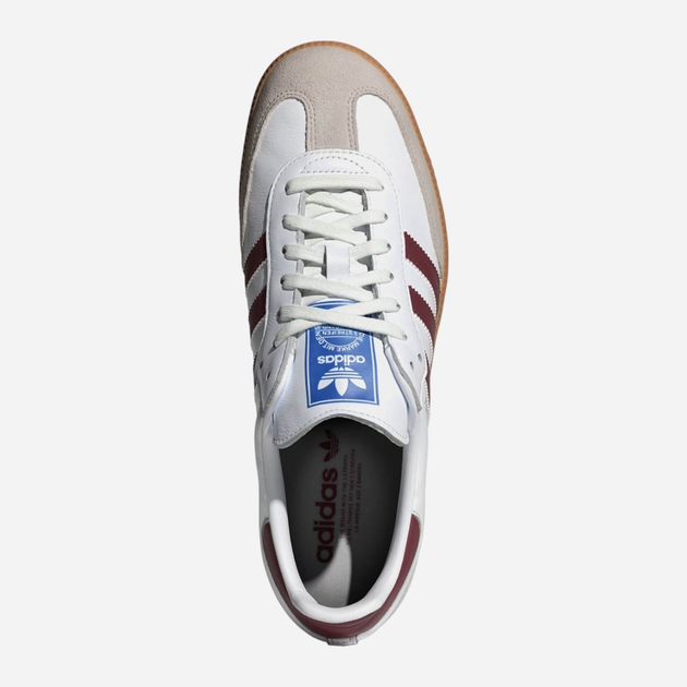 Чоловічі кеди низькі adidas Originals Samba OG IF3813 (7.5UK) 41.5 Білі (4066759170773) - зображення 5