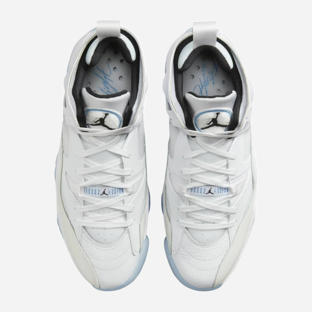 Чоловічі кросівки для баскетболу Nike Jordan Jumpman Two Trey DO1925-104 44 (10US) Білі (196153213500) - зображення 4