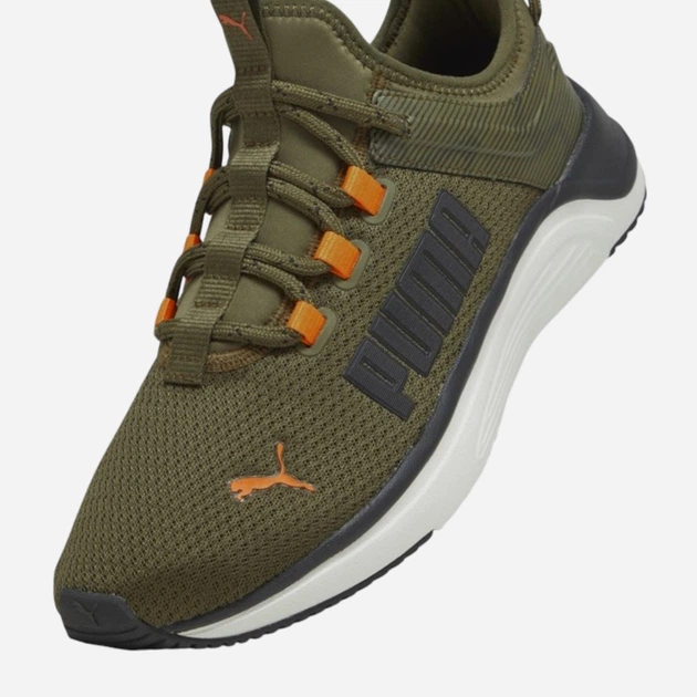 Buty do biegania męskie Puma Softride Astro Slip Hyperwave 378800-02 46 (11UK) Oliwkowe (4065454946751) - obraz 6