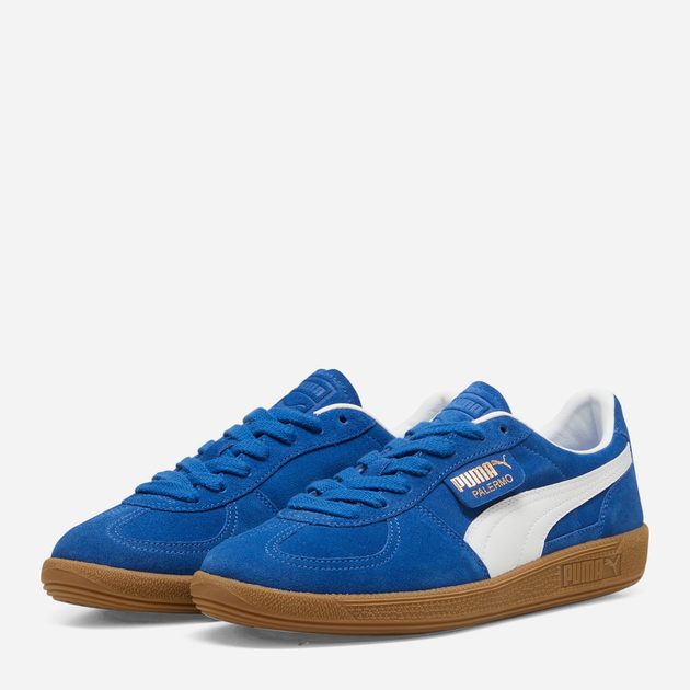Чоловічі кеди низькі Puma Palermo 396463-07 42 (8UK) Сині (4099685706945) - зображення 3