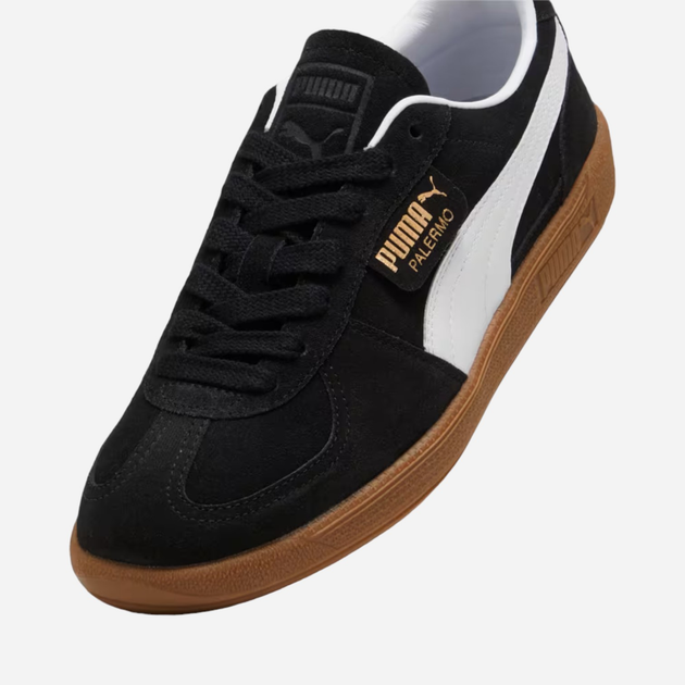 Sneakersy męskie do kostki Puma Palermo 396463-10 44 (9.5UK) Czarne (4099685840281) - obraz 7
