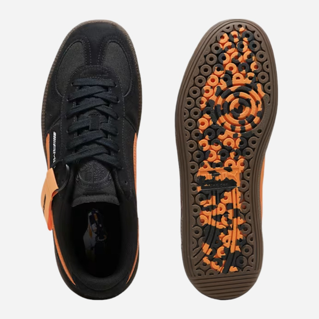 Чоловічі кеди низькі Puma AMG Palermo 397652-01 44 (9.5UK) Чорний/Помаранчевий (4067979541510) - зображення 5