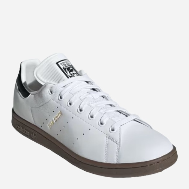 Чоловічі кеди низькі adidas Originals Stan Smith IG1320 43.5 (9UK) Білий/Чорний (4066765489524) - зображення 2