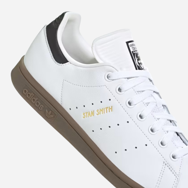 Чоловічі кеди низькі adidas Originals Stan Smith IG1320 42.5 (8.5UK) Білий/Чорний (4066765493231) - зображення 5