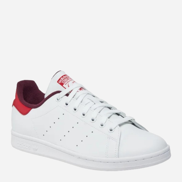 Чоловічі кеди низькі adidas Originals Stan Smith IG1321 41.5 (7.5UK) Білий/Червоний (4066765369710) - зображення 2