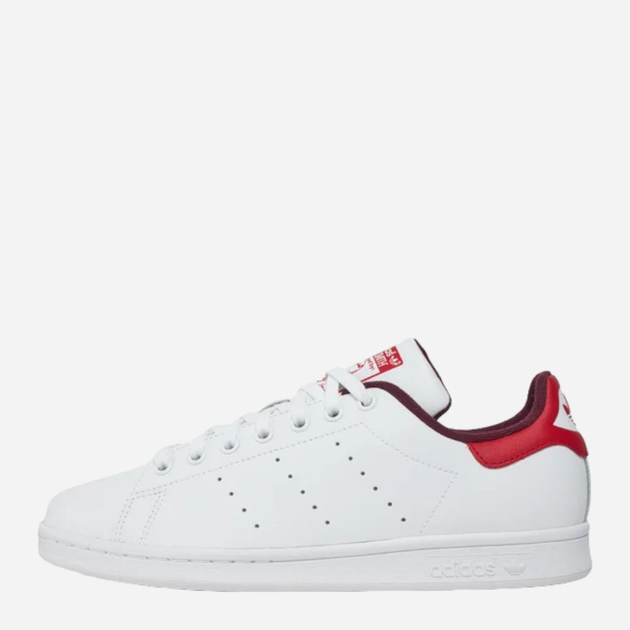 Чоловічі кеди низькі adidas Originals Stan Smith IG1321 42.5 (8.5UK) Білий/Червоний (4066765369734) - зображення 3