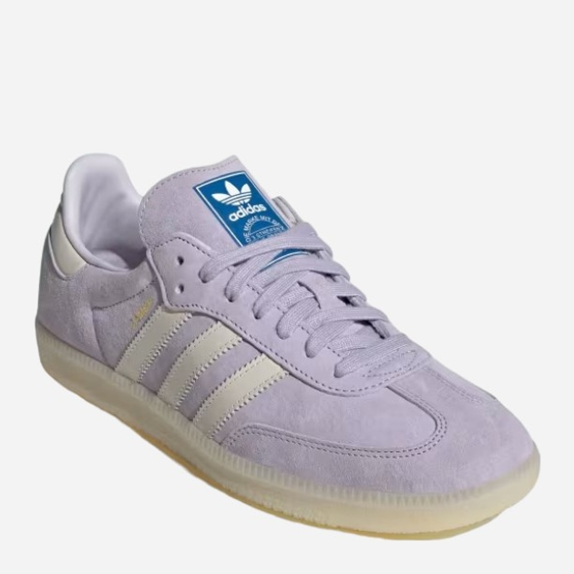 Sneakersy męskie do kostki adidas Originals Samba OG IG6176 46 (11UK) Purpurowe (4066764273698) - obraz 2