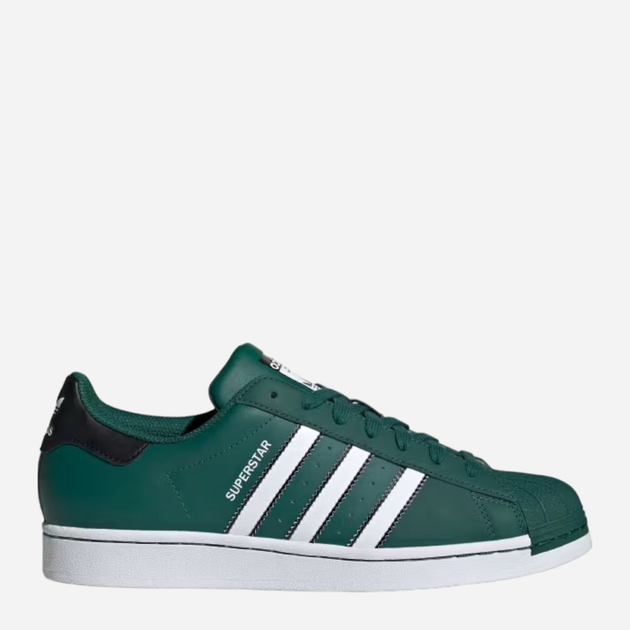 Sneakersy męskie skórzane adidas Originals Superstar IF3633 42 (8UK) Zielone (4066764430039) - obraz 1