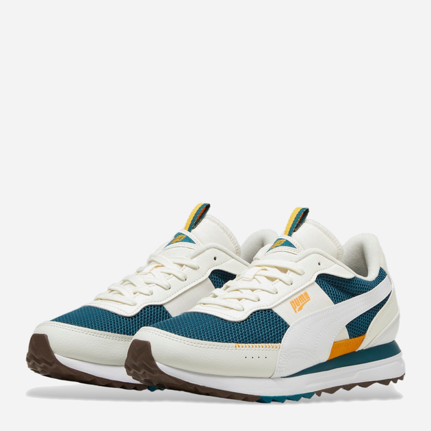 Buty sportowe męskie Puma Road Rider Pace Setter 39770601 44.5 (10UK) Białe (4067979786164) - obraz 4