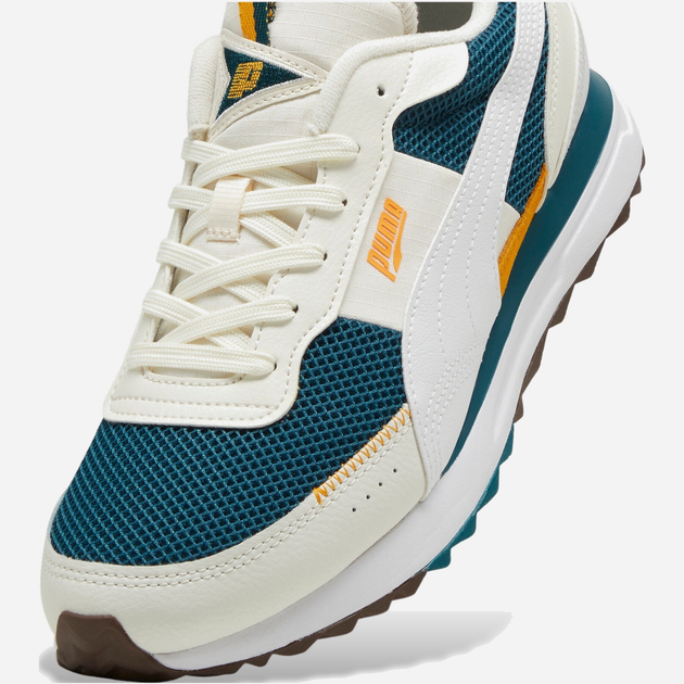 Buty sportowe męskie Puma Road Rider Pace Setter 39770601 44.5 (10UK) Białe (4067979786164) - obraz 5