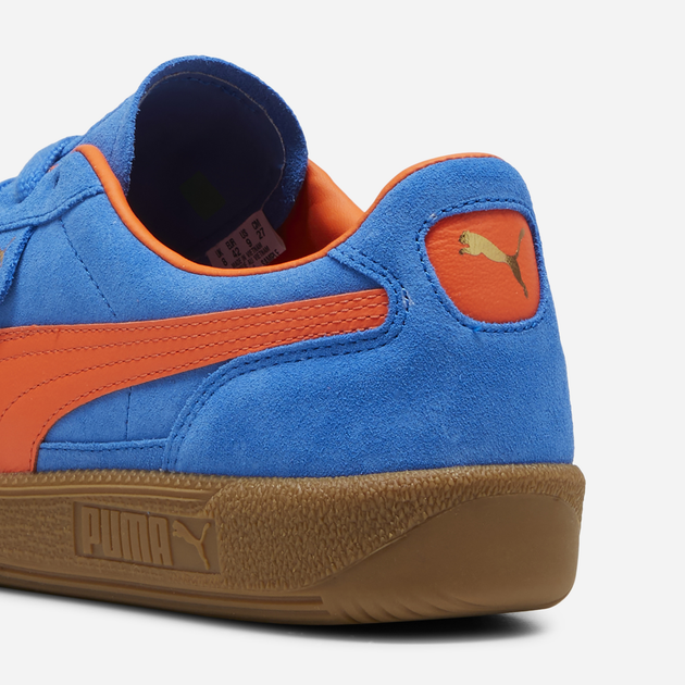 Чоловічі кеди низькі Puma Palermo 39646325 43 (9UK) Синій/Помаранчевий (4067979581165) - зображення 7