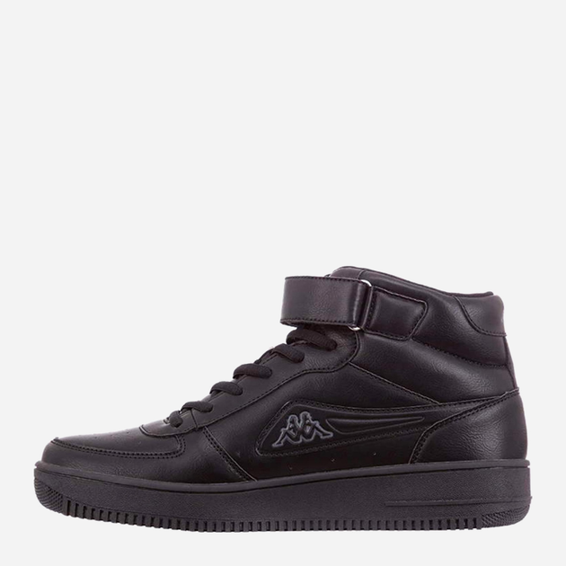 Чоловічі кеди високі Kappa Bash Mid 242610-1116 36 Чорні (4056142378923) - зображення 4