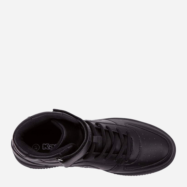 Чоловічі кеди високі Kappa Bash Mid 242610-1116 36 Чорні (4056142378923) - зображення 5